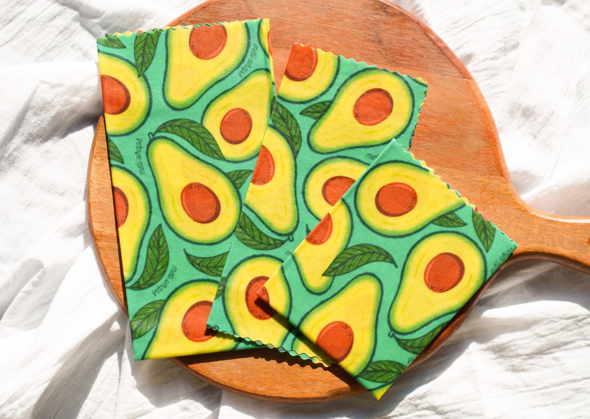 Beeswax Food Wrap - Avocado Print - Concordia Style Boutique