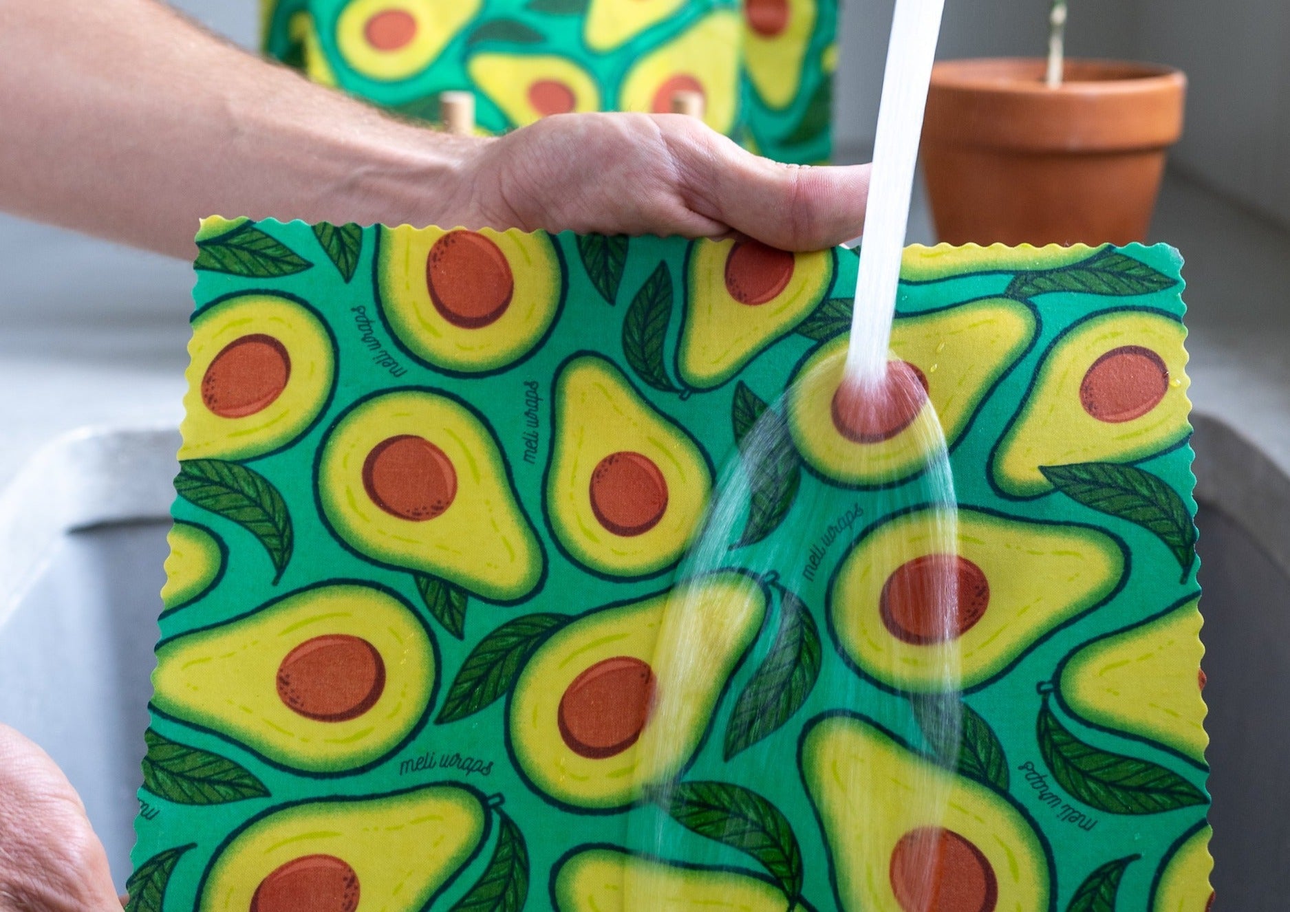 Beeswax Food Wrap - Avocado Print - Concordia Style Boutique