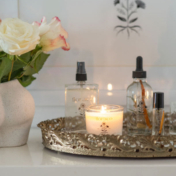 Floraco Wildflower Essence: Body + Room Spray, Cedarwood, Sandalwood, Iris and Cardamom