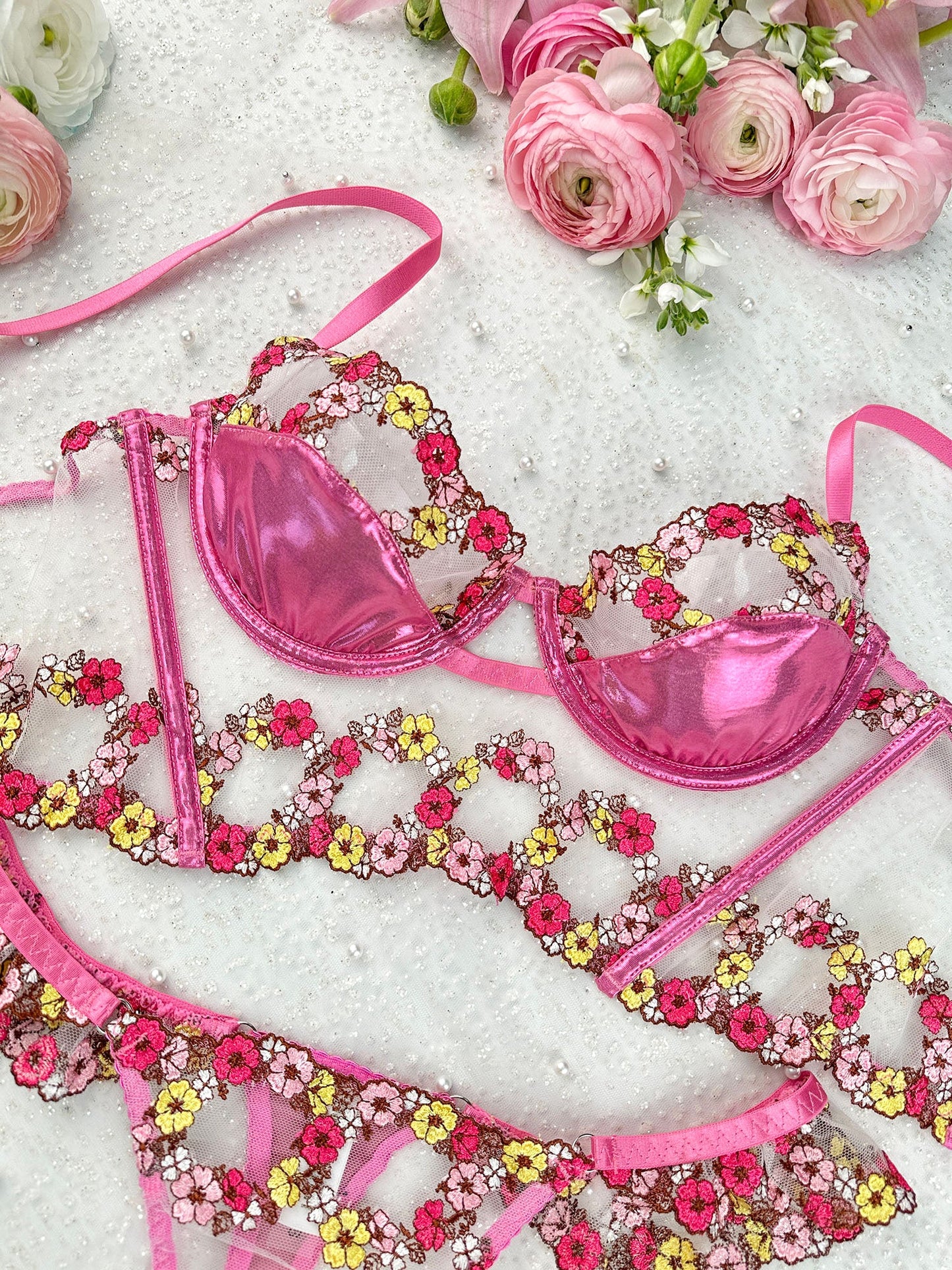 Amelia Petal Lingerie Set - Concordia Style Boutique