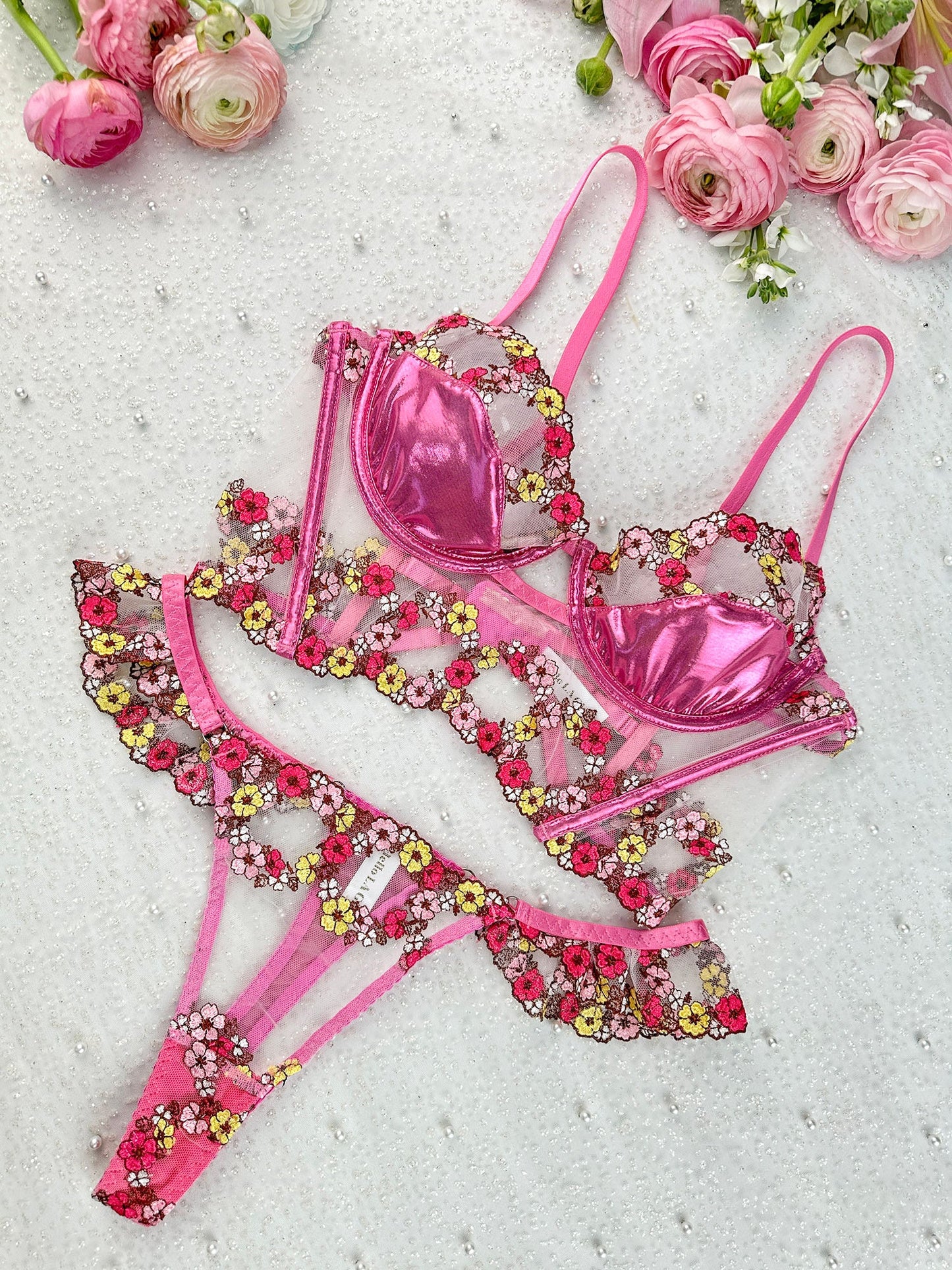 Amelia Petal Lingerie Set - Concordia Style Boutique