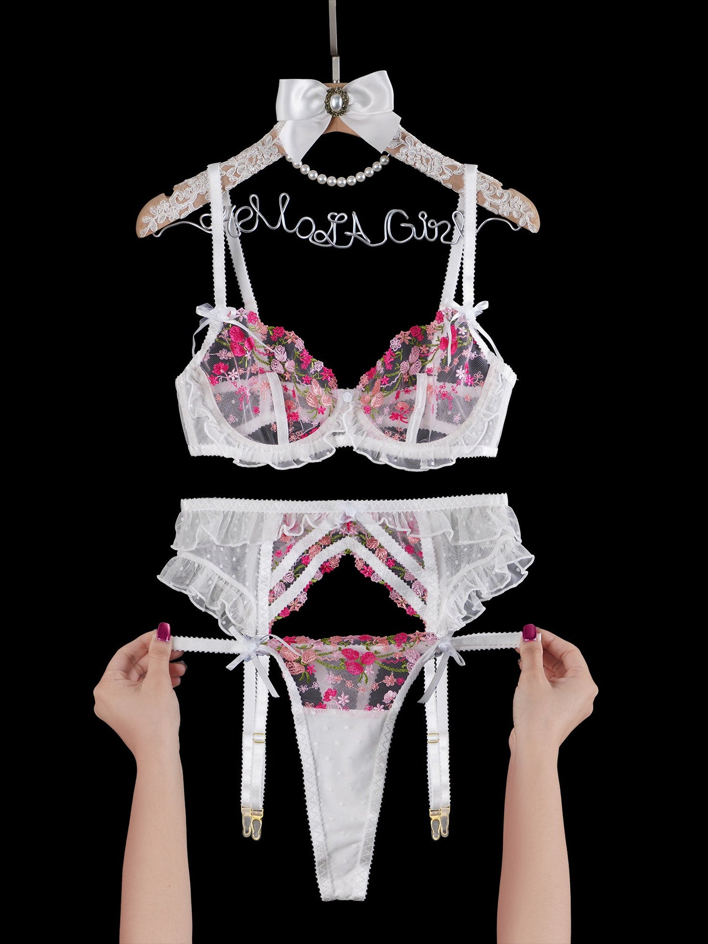 Emily Blossom Kiss Lingerie Set - Concordia Style Boutique