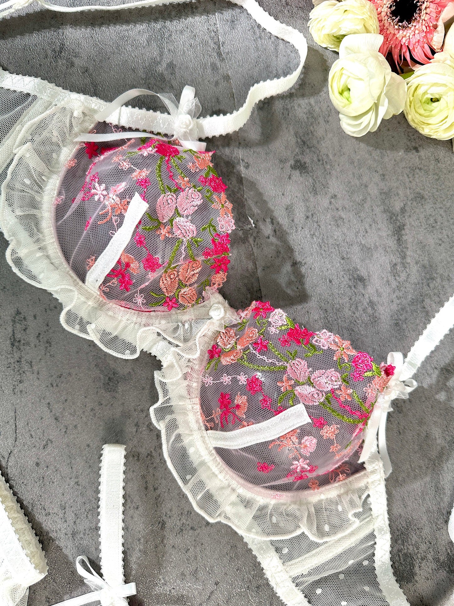 Emily Blossom Kiss Lingerie Set - Concordia Style Boutique
