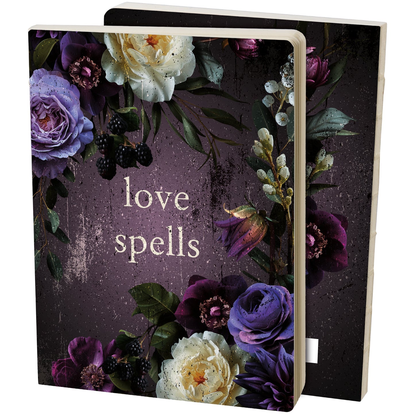 Dark Botanical Love Spells Double-Sided Journal | Halloween Inspired Notebook | 160 Lined Pages - Premium Journal from The Bullish Store - Just $6.95! Shop now at Concordia Style Boutique