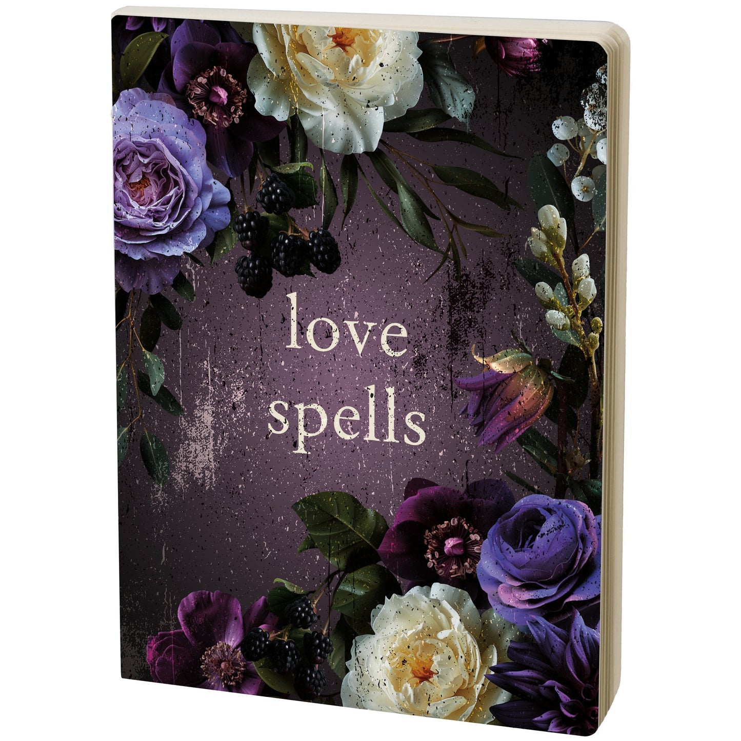 Dark Botanical Love Spells Double-Sided Journal | Halloween Inspired Notebook | 160 Lined Pages - Concordia Style Boutique
