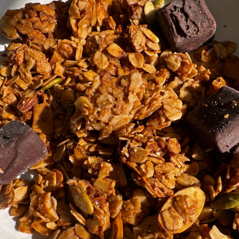 Dark Chocolate with Hazelnut Butter