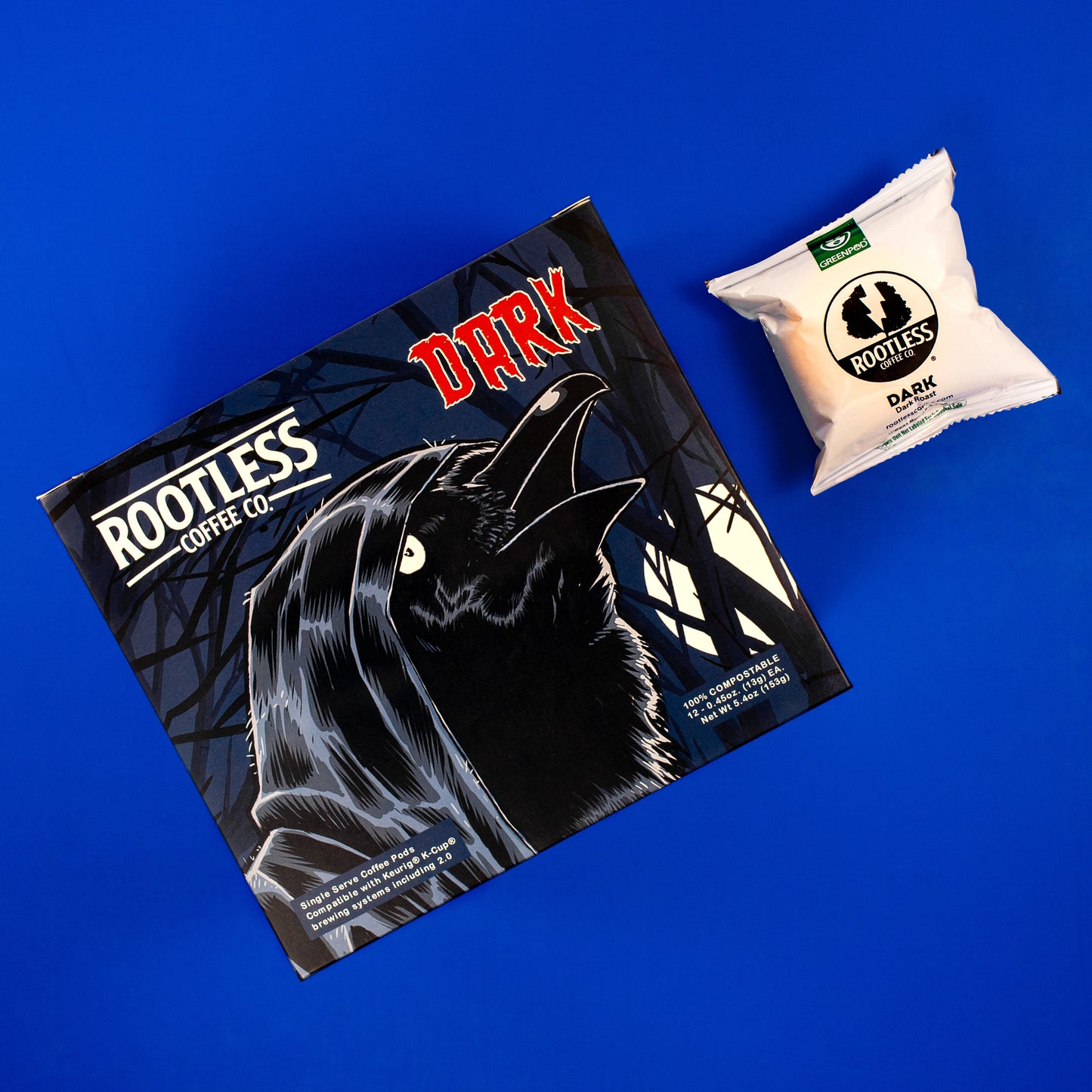 DARK - 100% Compostable Coffee Pods (DARK Roast) - Concordia Style Boutique