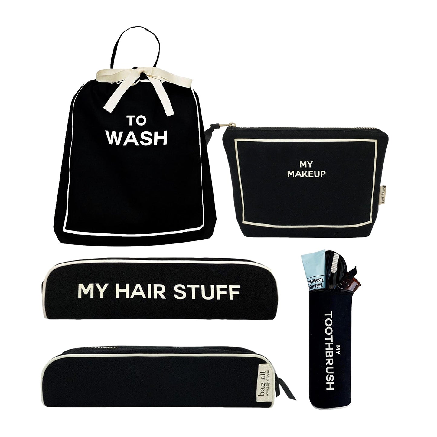 Best Deal Gift Set, 4-pack Travel & Home, Black - Concordia Style Boutique