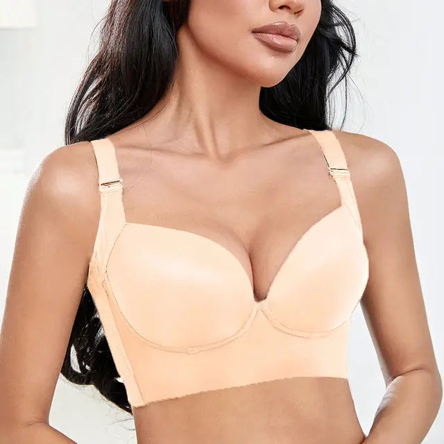 Deep Cup Push Up Bra with Padded Cups - Concordia Style Boutique