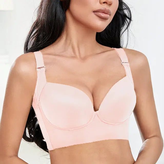 Deep Cup Push Up Bra with Padded Cups - Concordia Style Boutique