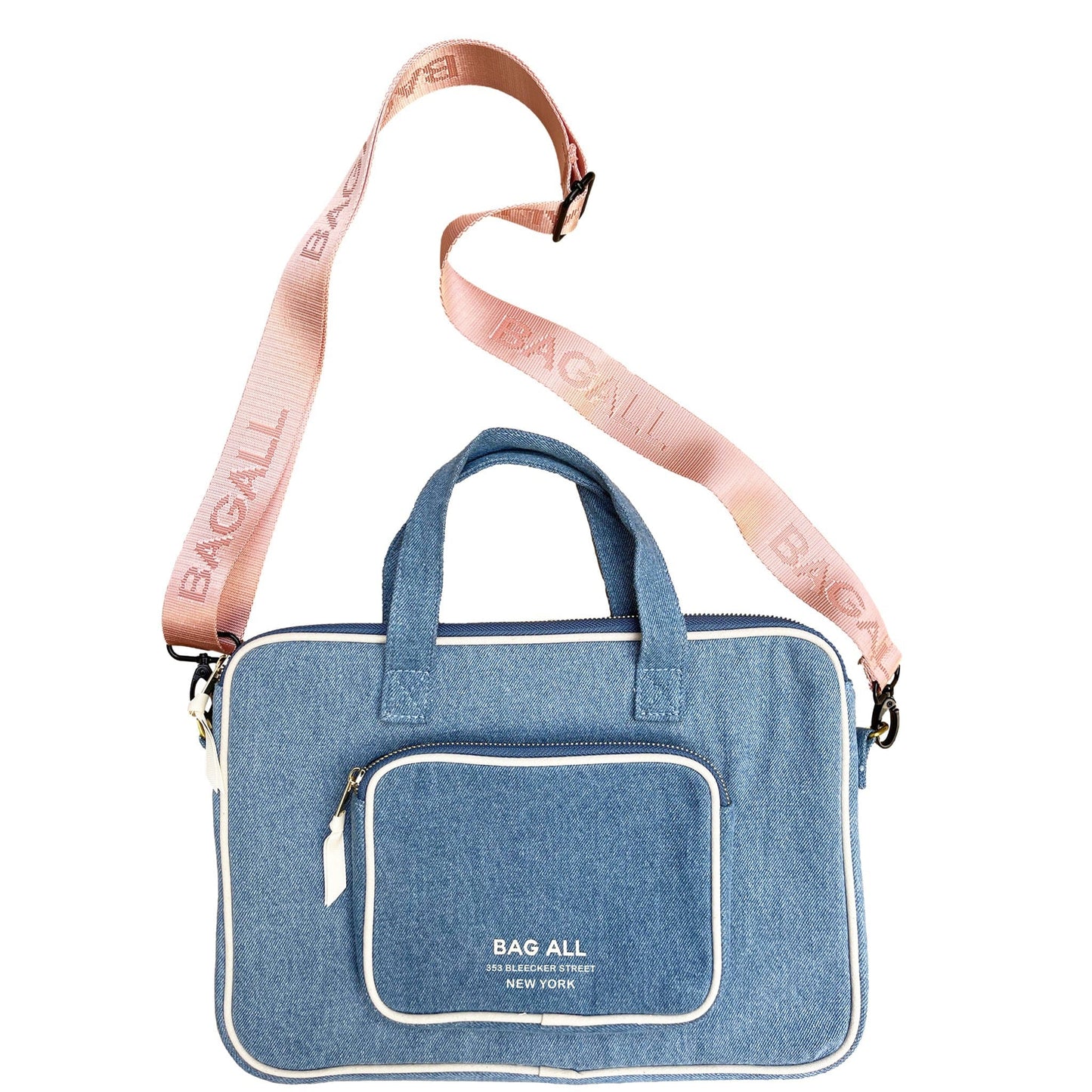 Laptop Case 13", Handle & Charger Pocket, Denim - Premium 5620 - Luggage & Bags > Luggage Accessories > Packing Organizers from Bag-all - Just $53! Shop now at Concordia Style Boutique