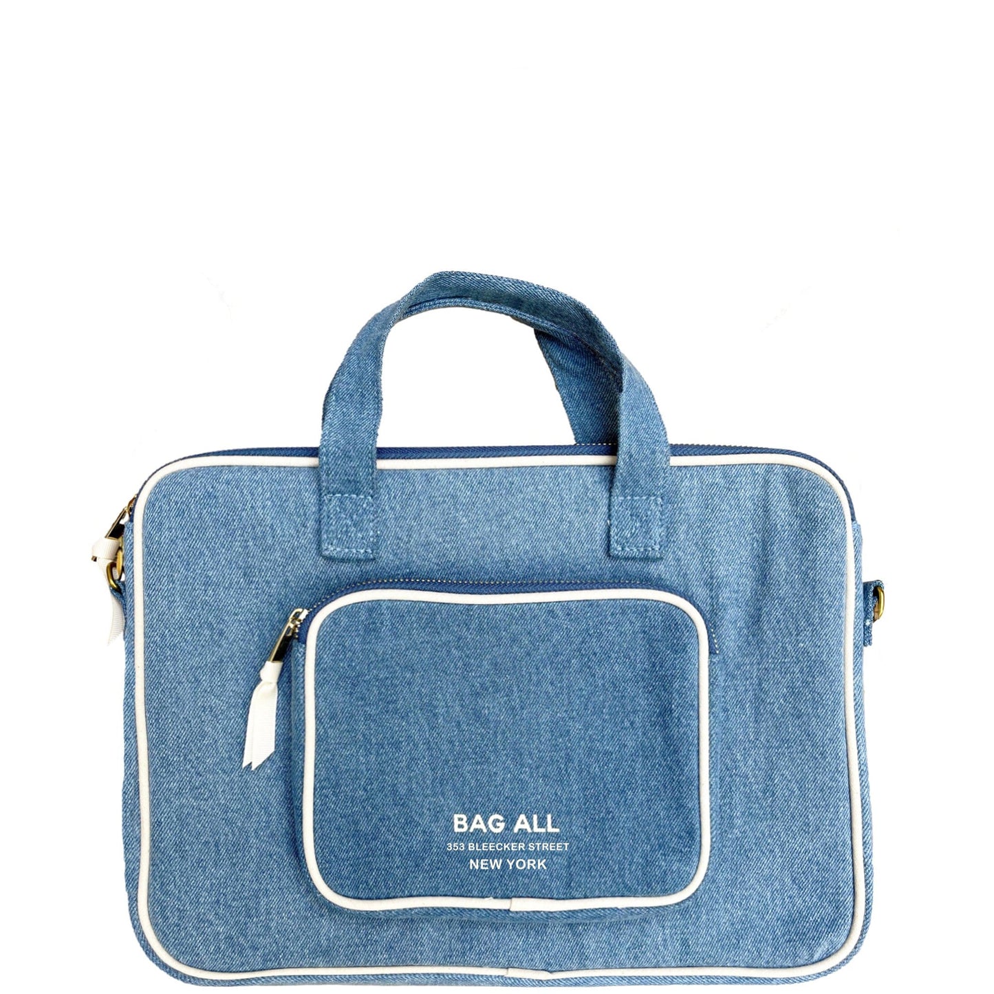 Laptop Case 13", Handle & Charger Pocket, Denim - Premium 5620 - Luggage & Bags > Luggage Accessories > Packing Organizers from Bag-all - Just $53! Shop now at Concordia Style Boutique