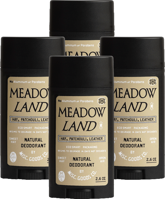 "Meadowland" Natural Deodorant