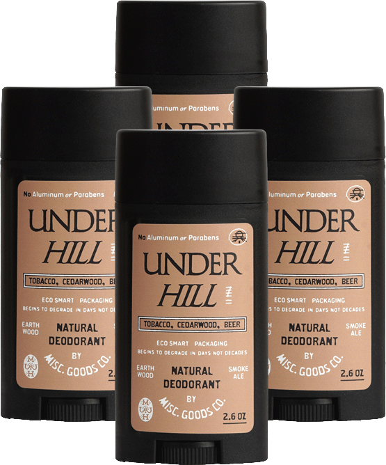 "Underhill" Natural Deodorant