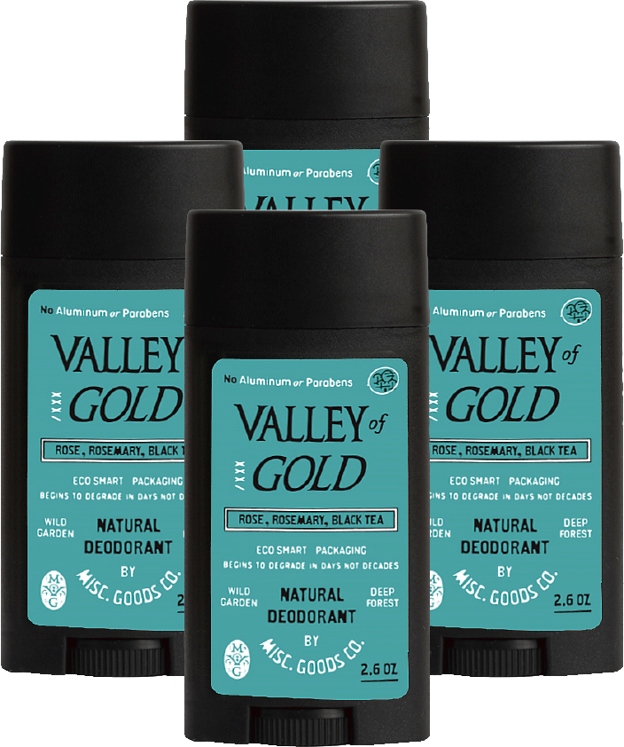 "Valley of Gold" Natural Deodorant