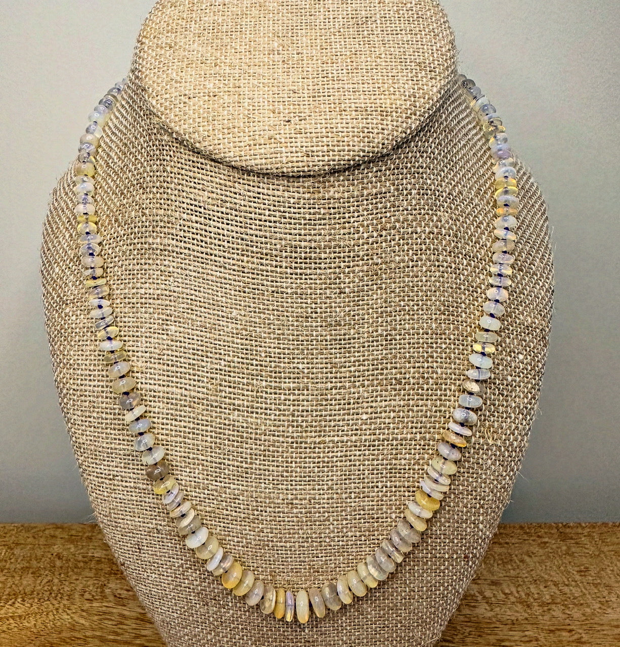 Opal Beaded Necklace