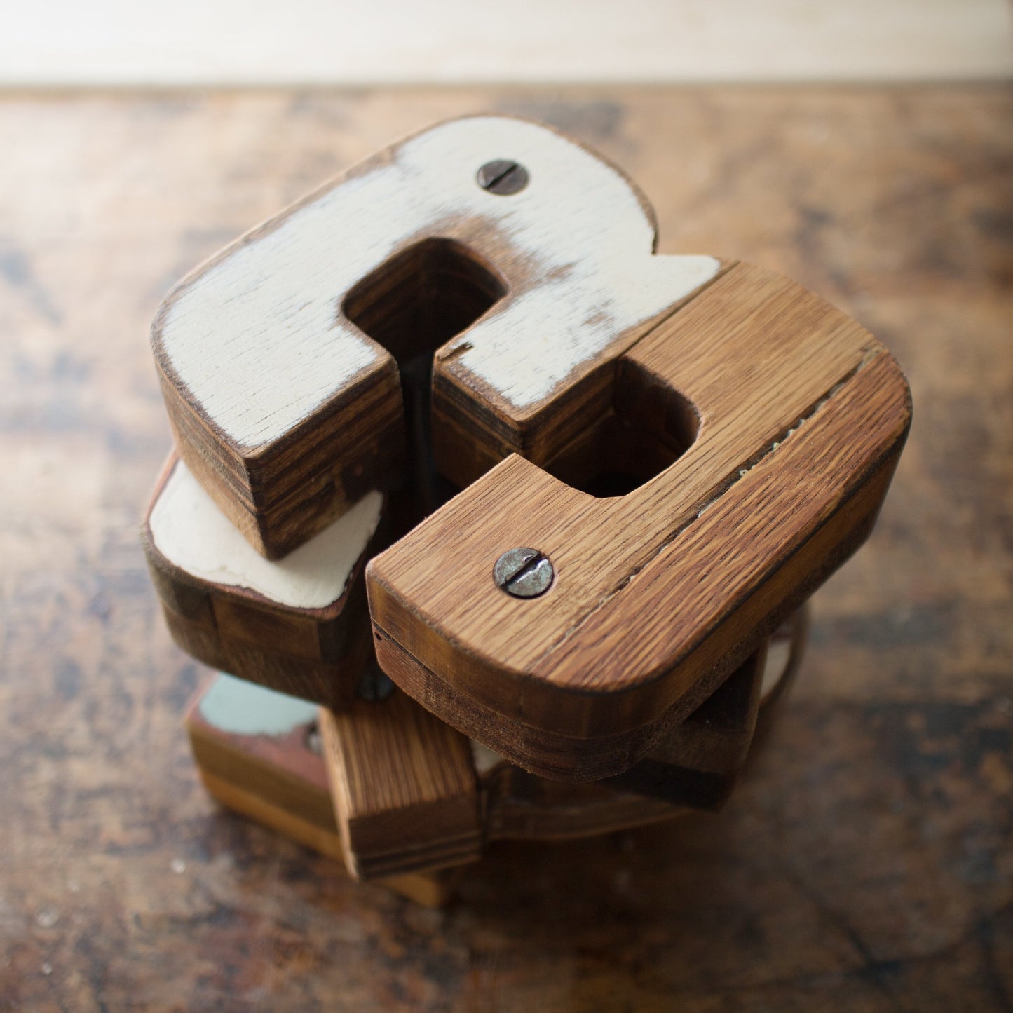 Handmade Wooden Numbers