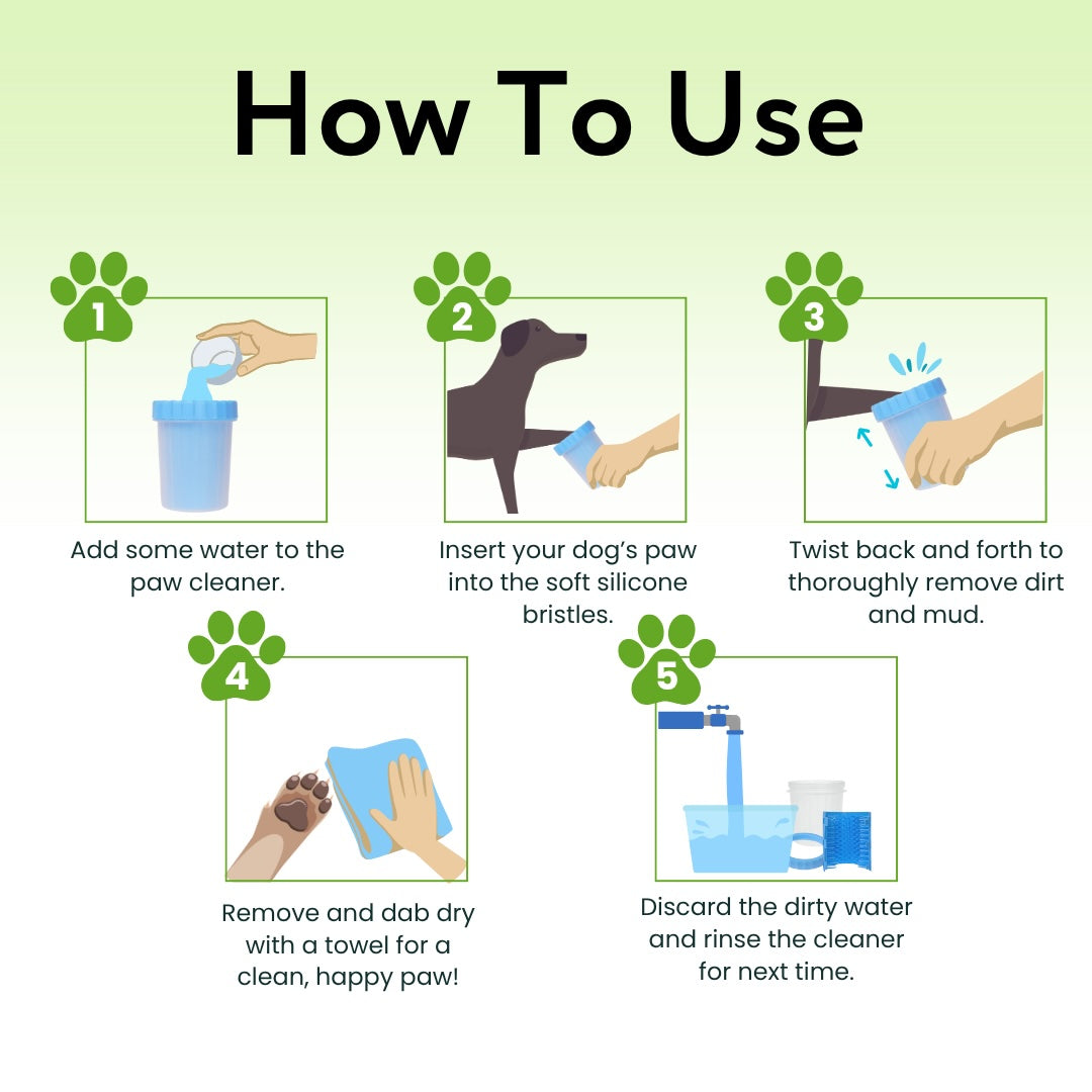 Dog Paw Washer and Cleaner