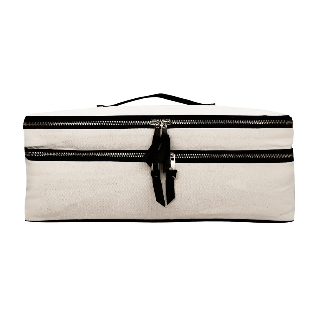 Double Hair Tools Travel Case, Cream - Concordia Style Boutique