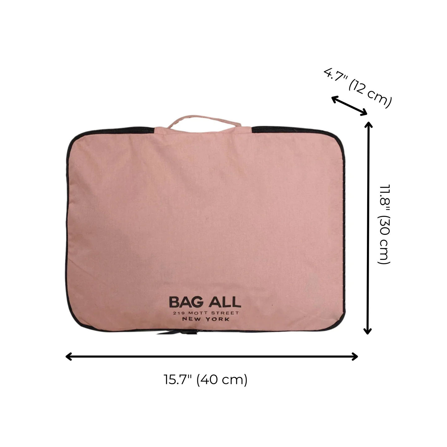 Large Packing Cube, Double Sided, Pink/Blush - Concordia Style Boutique