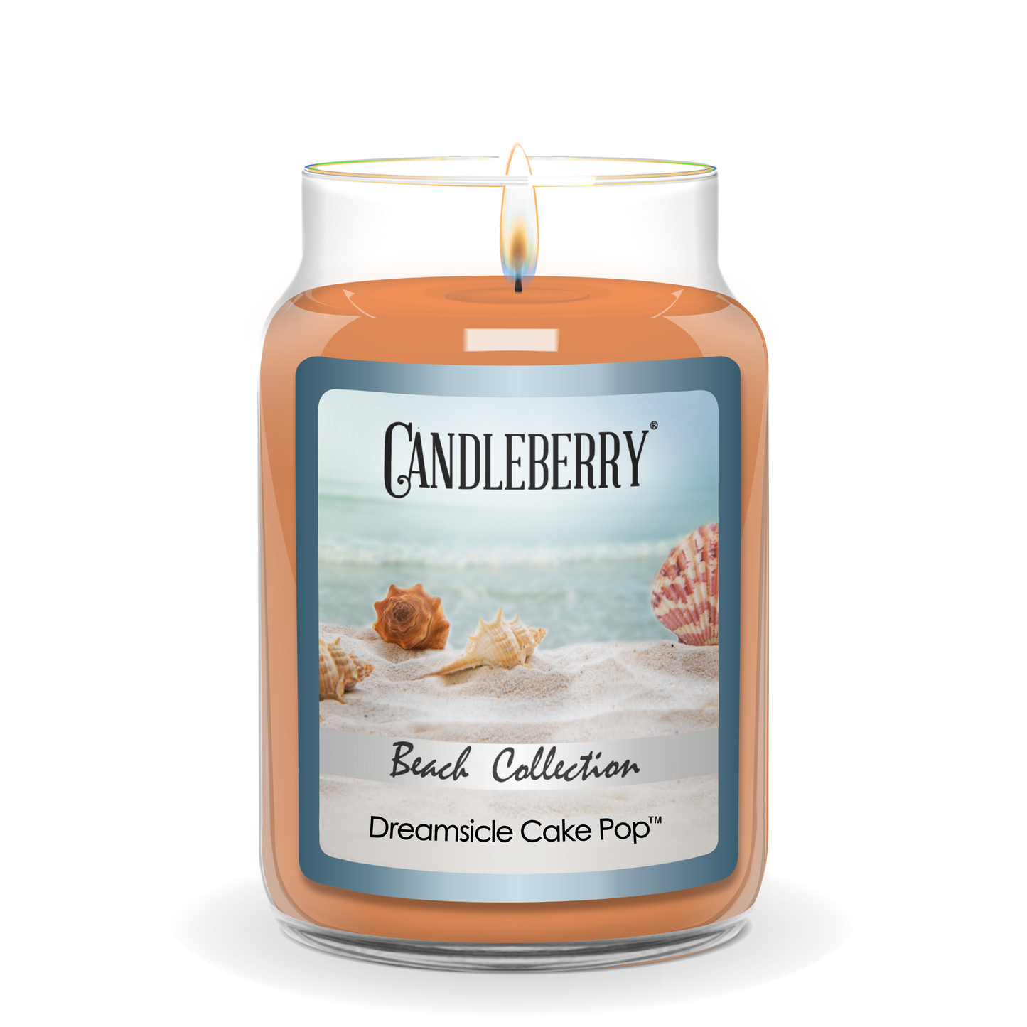 Beach Collection - Dreamsicle Cake Pop™, Large Jar Candle (Collective) - Concordia Style Boutique