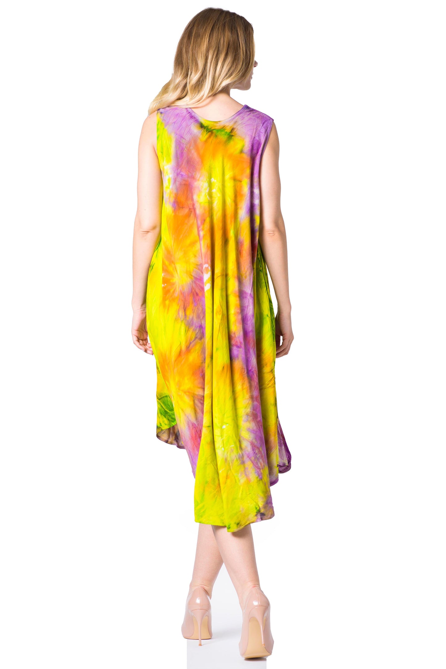 Sakkas Starlight Caftan Tank Dress / Cover Up - Concordia Style Boutique