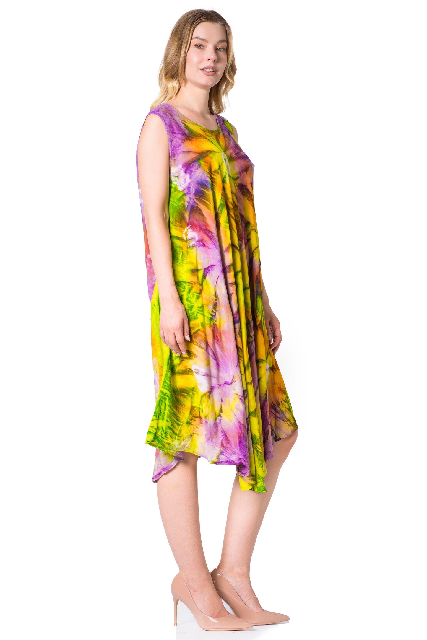 Sakkas Starlight Caftan Tank Dress / Cover Up - Concordia Style Boutique