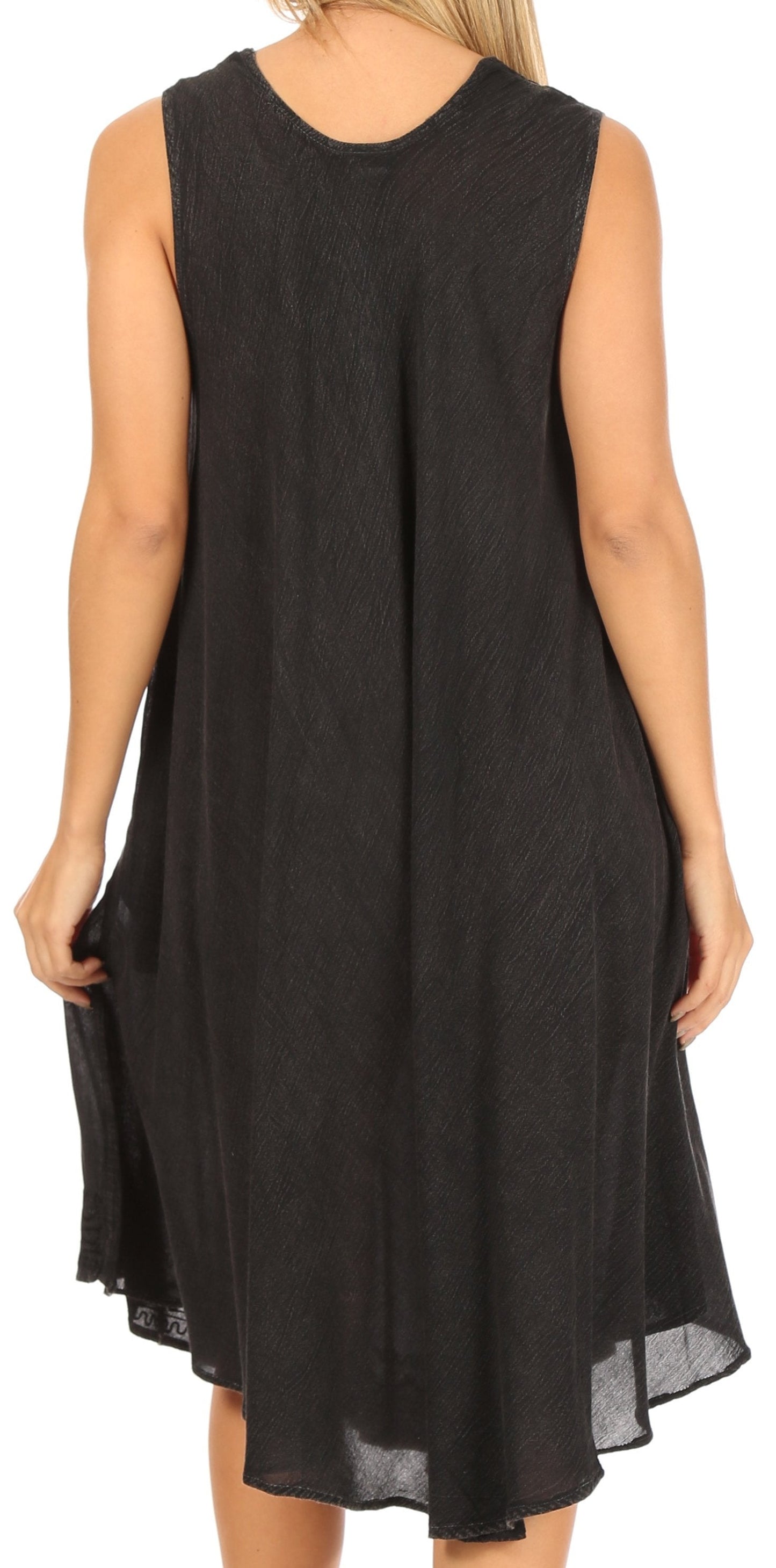 Sakkas Everyday Essentials Caftan Tank Dress / Cover Up - Concordia Style Boutique