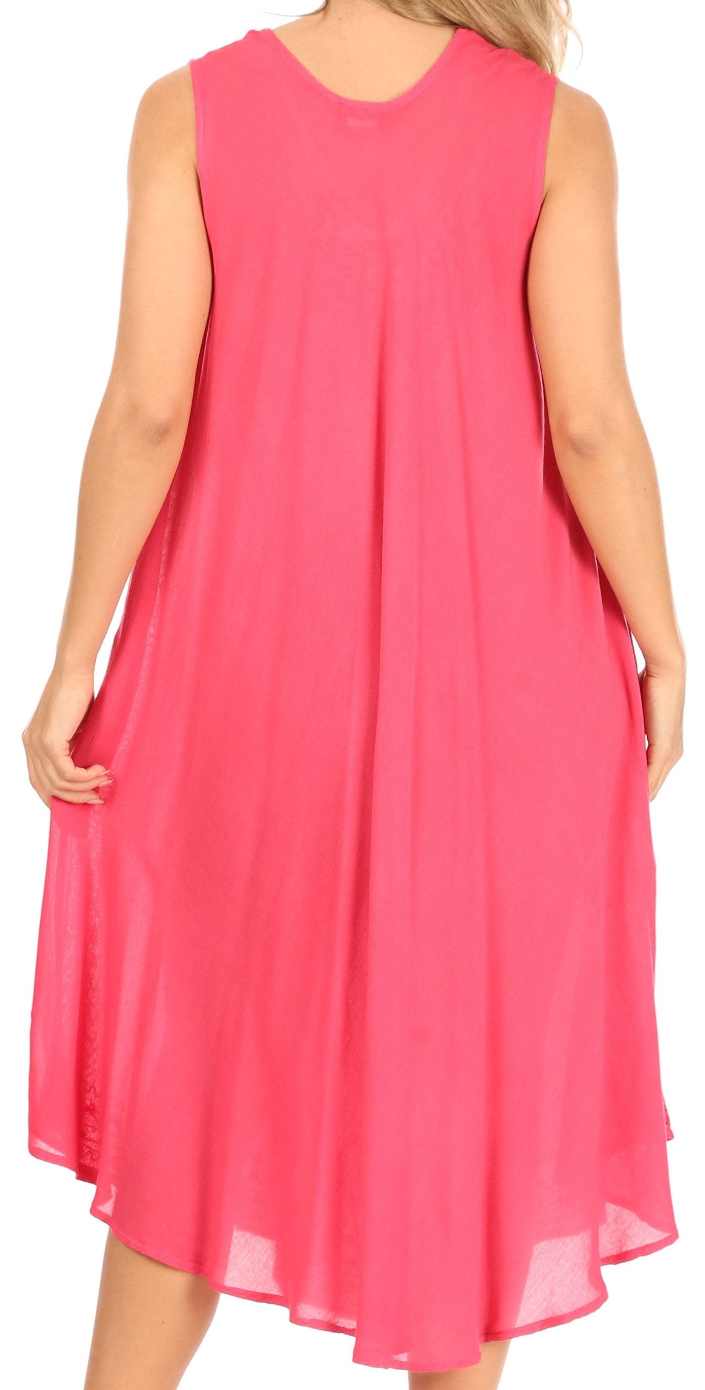 Sakkas Everyday Essentials Caftan Tank Dress / Cover Up - Concordia Style Boutique
