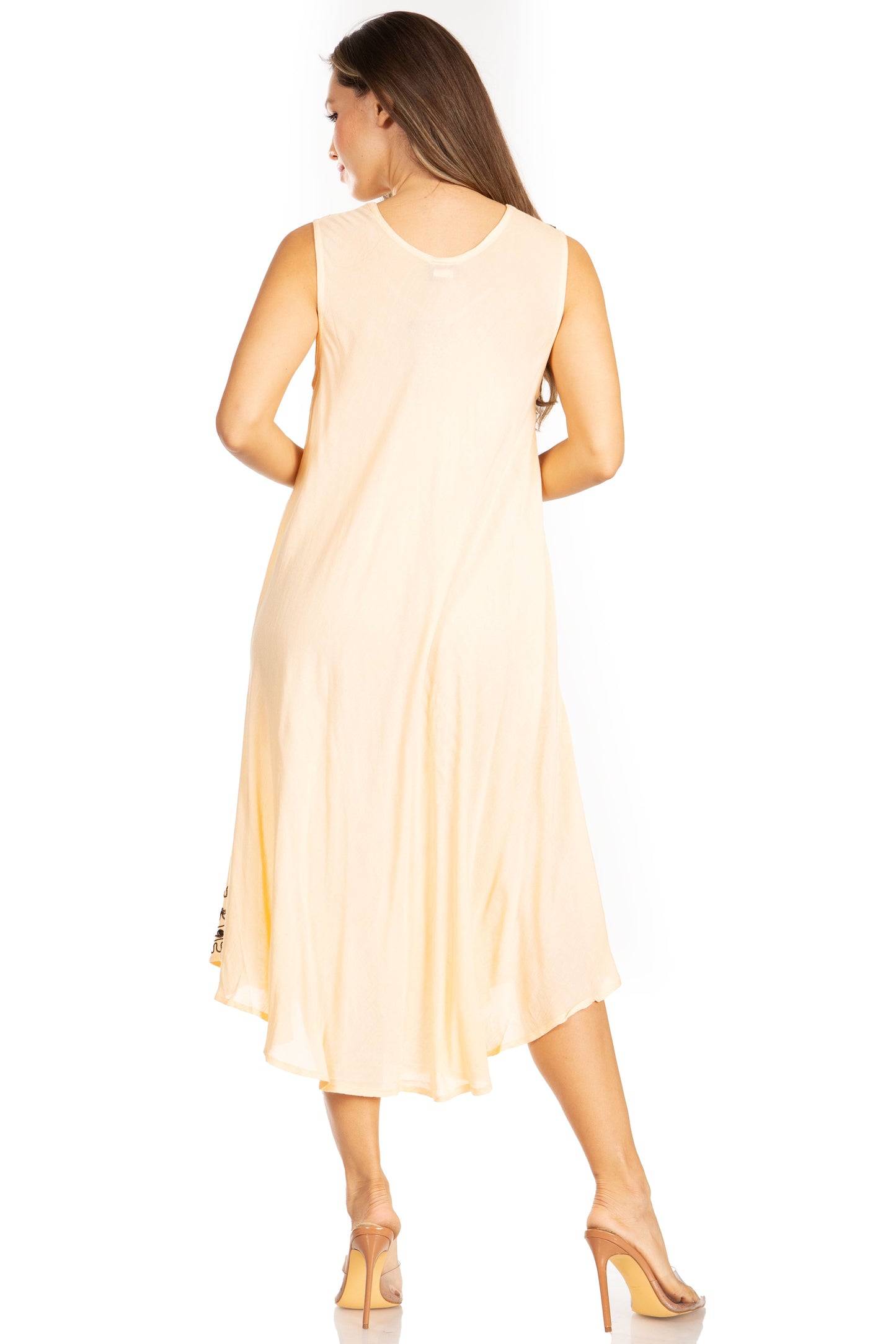 Sakkas Everyday Essentials Caftan Tank Dress / Cover Up - Concordia Style Boutique