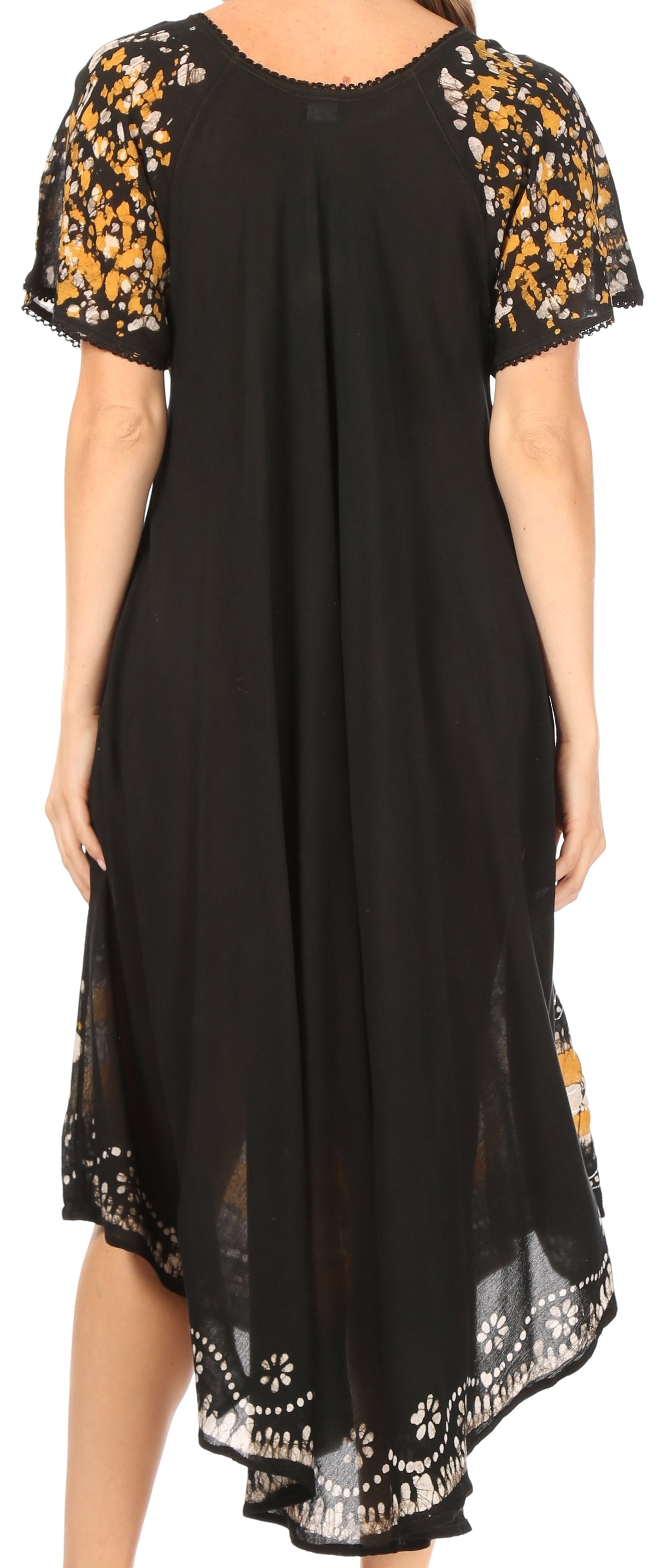 Sakkas Sara Batik CaftanTank Dress / Cover Up - Concordia Style Boutique