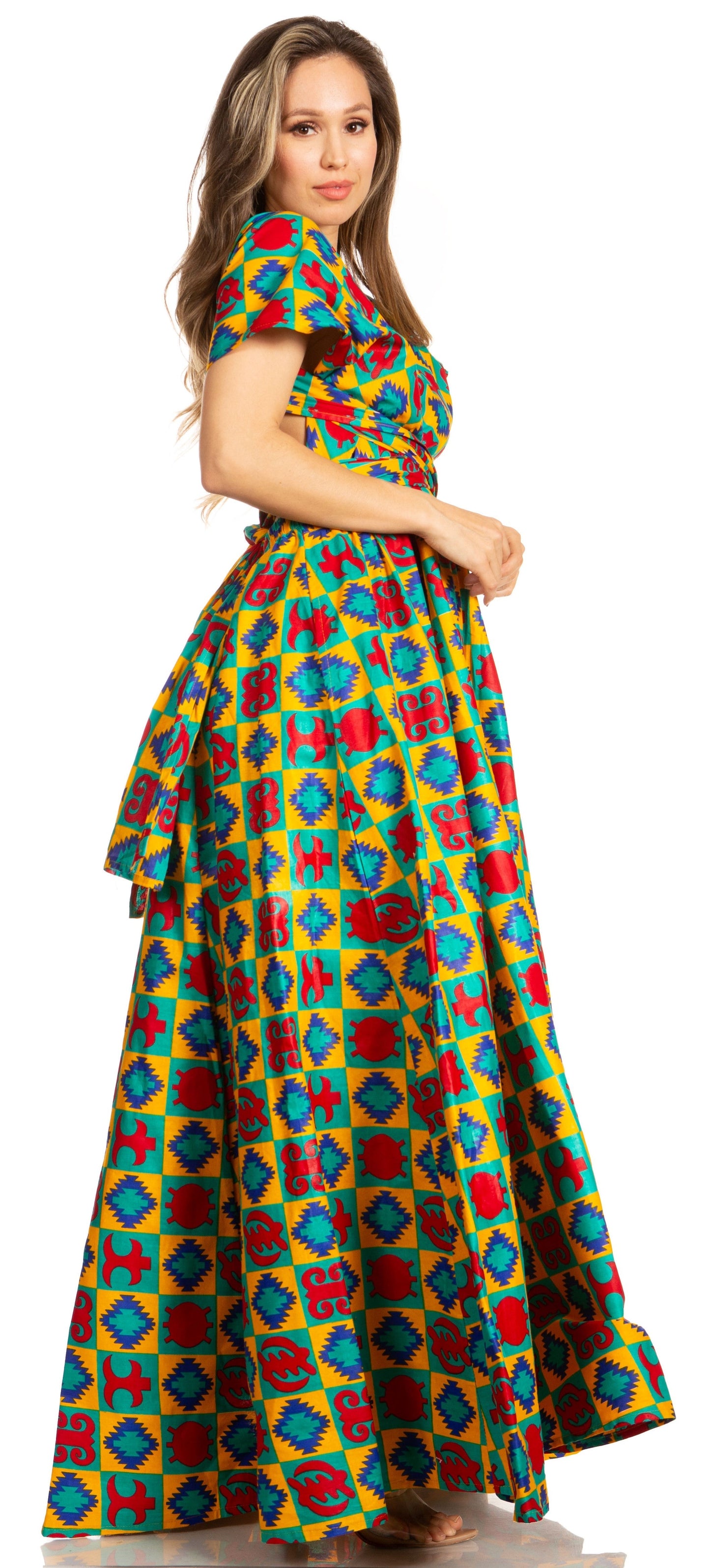 Sakkas Sandy Sexy Backless Year Around Long Maxi Infinity Dress Many Ways To Wear - Concordia Style Boutique
