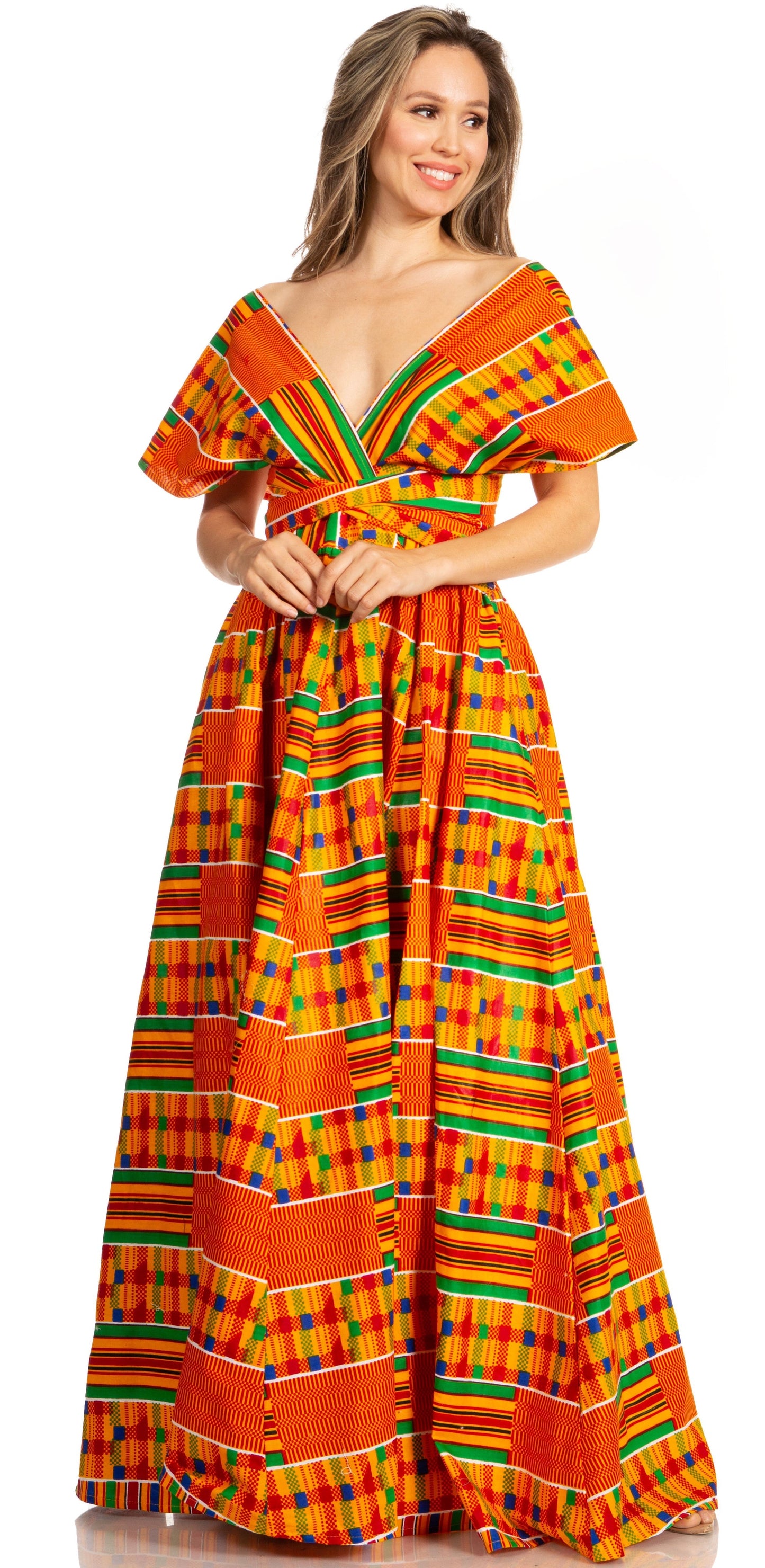 Sakkas Sandy Sexy Backless Year Around Long Maxi Infinity Dress Many Ways To Wear - Concordia Style Boutique