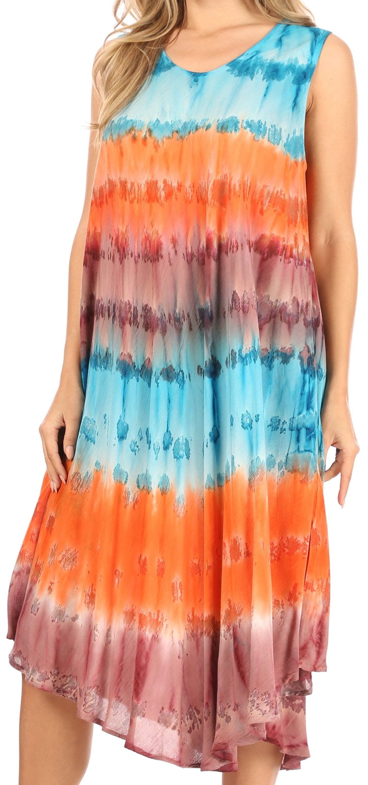 Sakkas Desert Sun Caftan Dress / Cover Up - Concordia Style Boutique