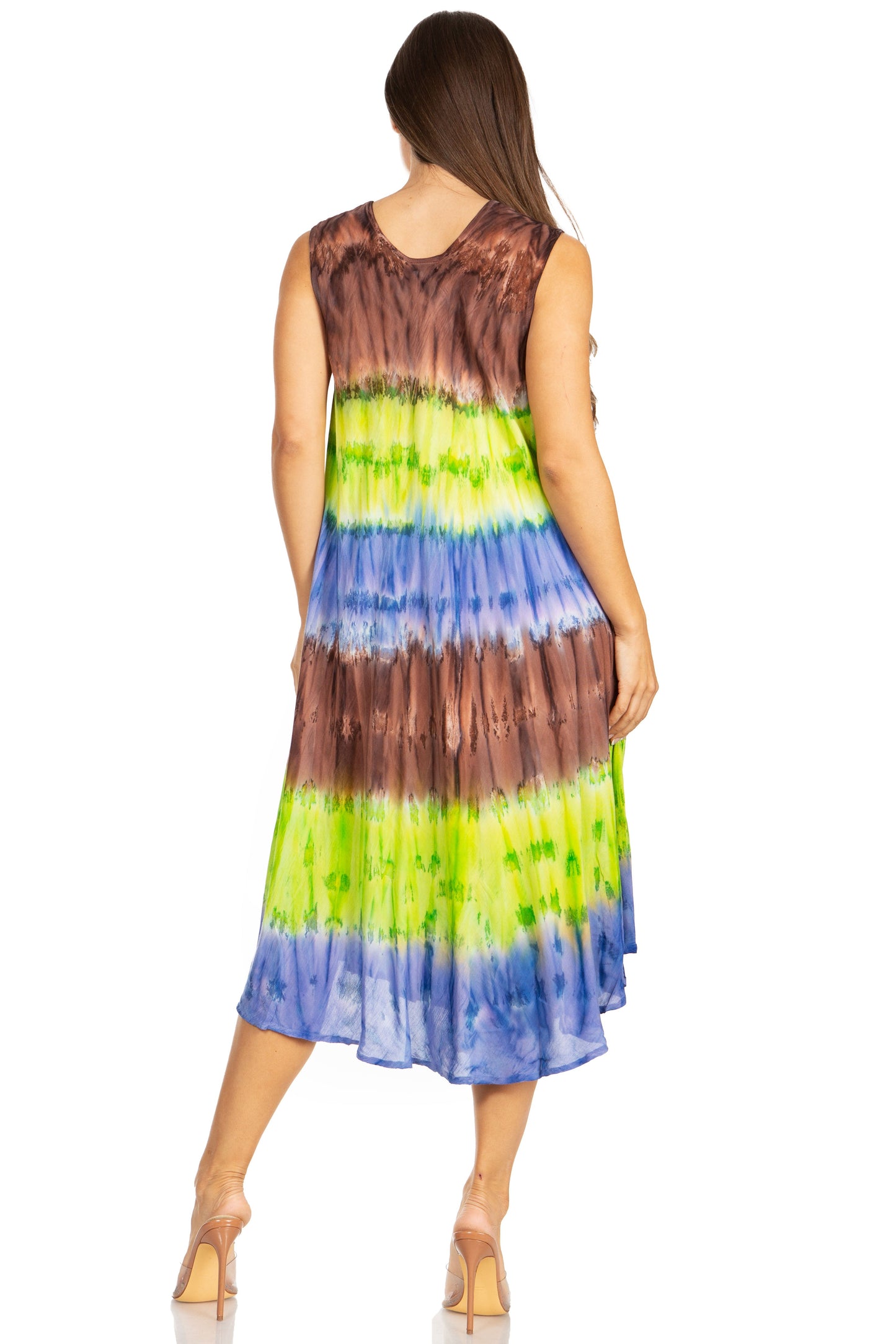 Sakkas Desert Sun Caftan Dress / Cover Up - Concordia Style Boutique