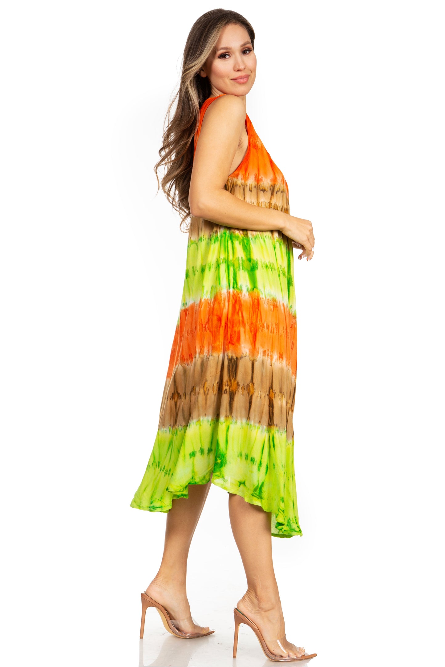 Sakkas Desert Sun Caftan Dress / Cover Up - Concordia Style Boutique