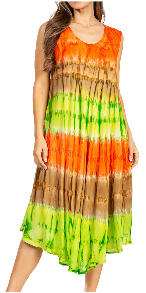 Sakkas Desert Sun Caftan Dress / Cover Up - Concordia Style Boutique