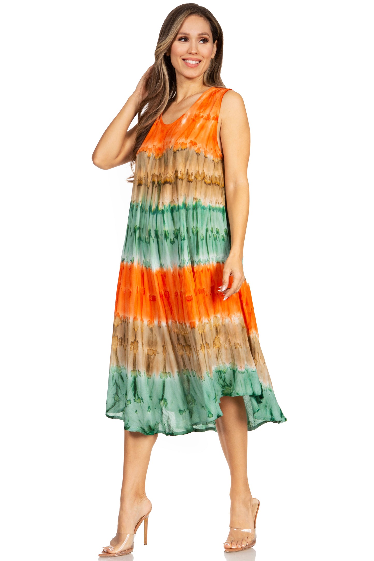 Sakkas Desert Sun Caftan Dress / Cover Up - Concordia Style Boutique