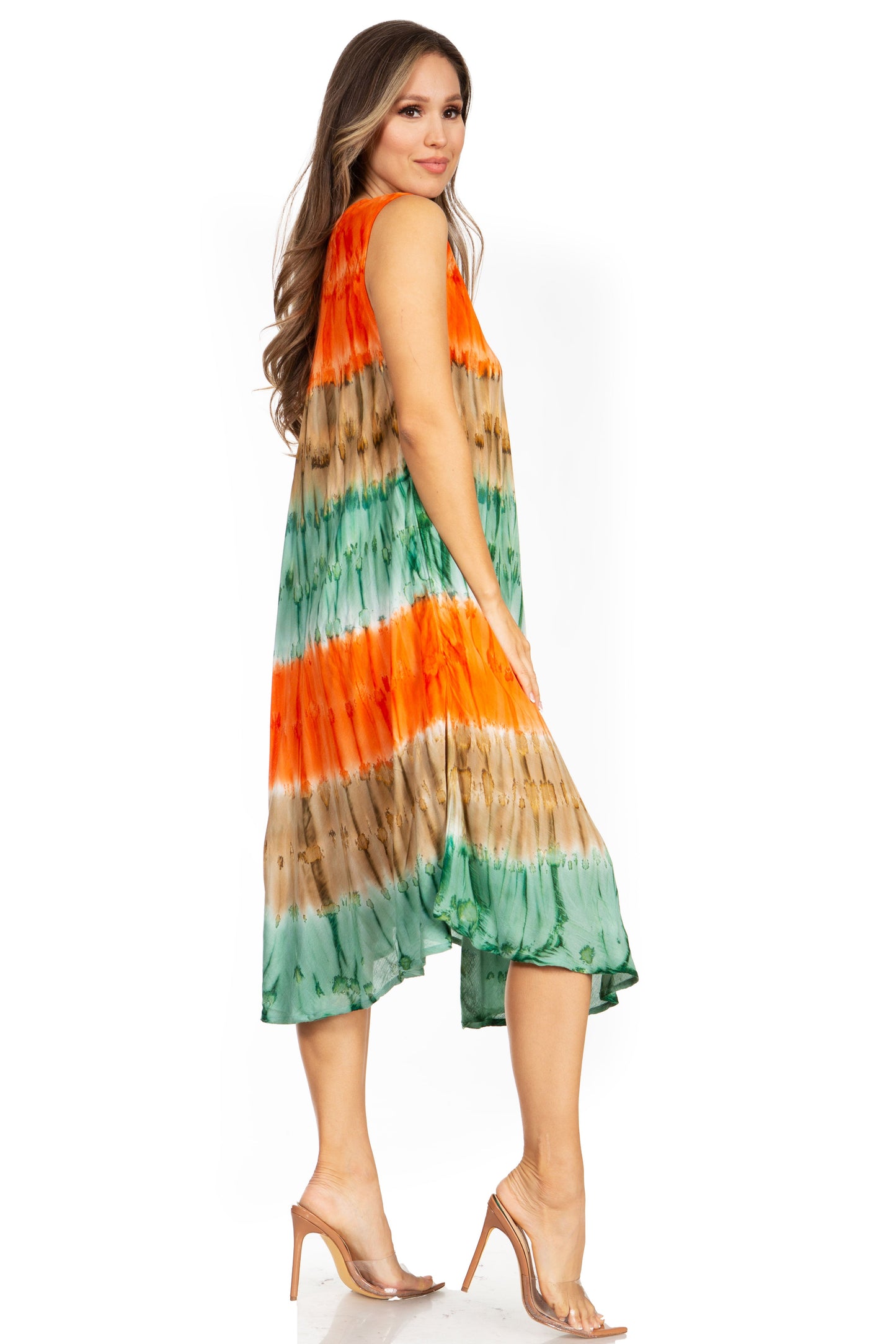 Sakkas Desert Sun Caftan Dress / Cover Up - Concordia Style Boutique