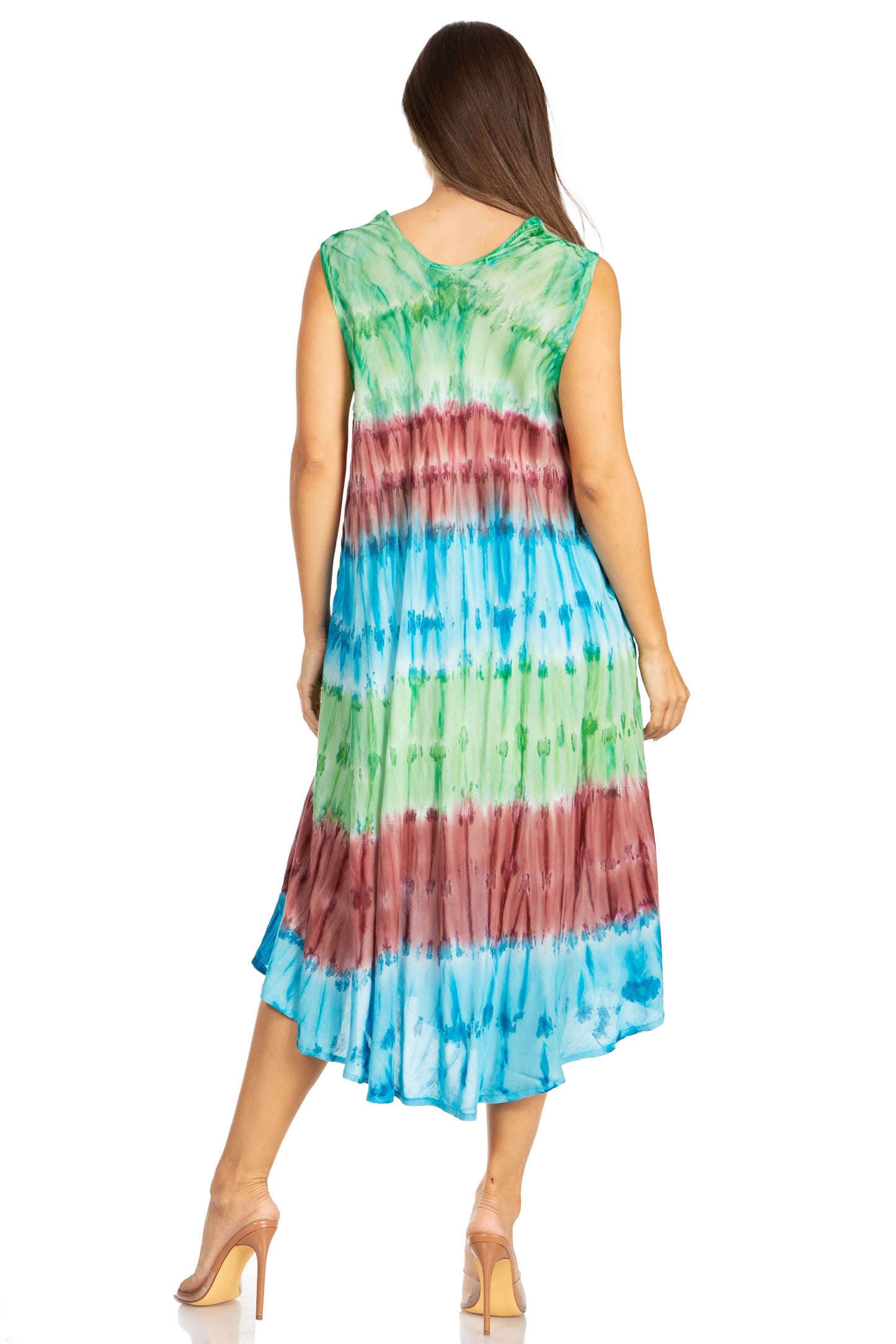 Sakkas Desert Sun Caftan Dress / Cover Up - Concordia Style Boutique