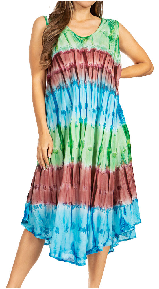Sakkas Desert Sun Caftan Dress / Cover Up - Concordia Style Boutique