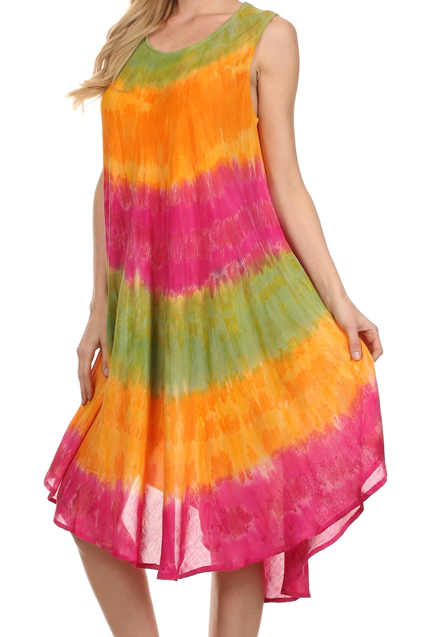 Sakkas Desert Sun Caftan Dress / Cover Up - Concordia Style Boutique