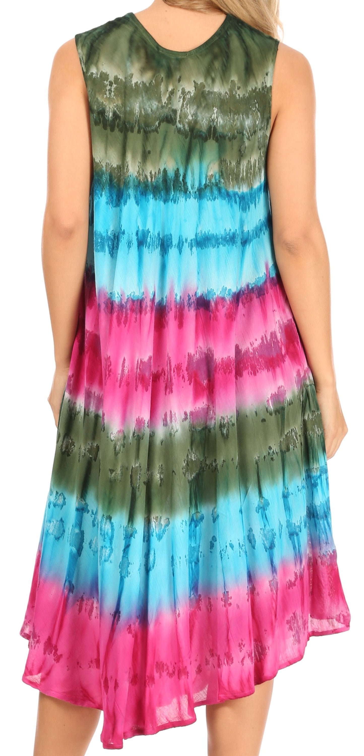 Sakkas Desert Sun Caftan Dress / Cover Up - Concordia Style Boutique
