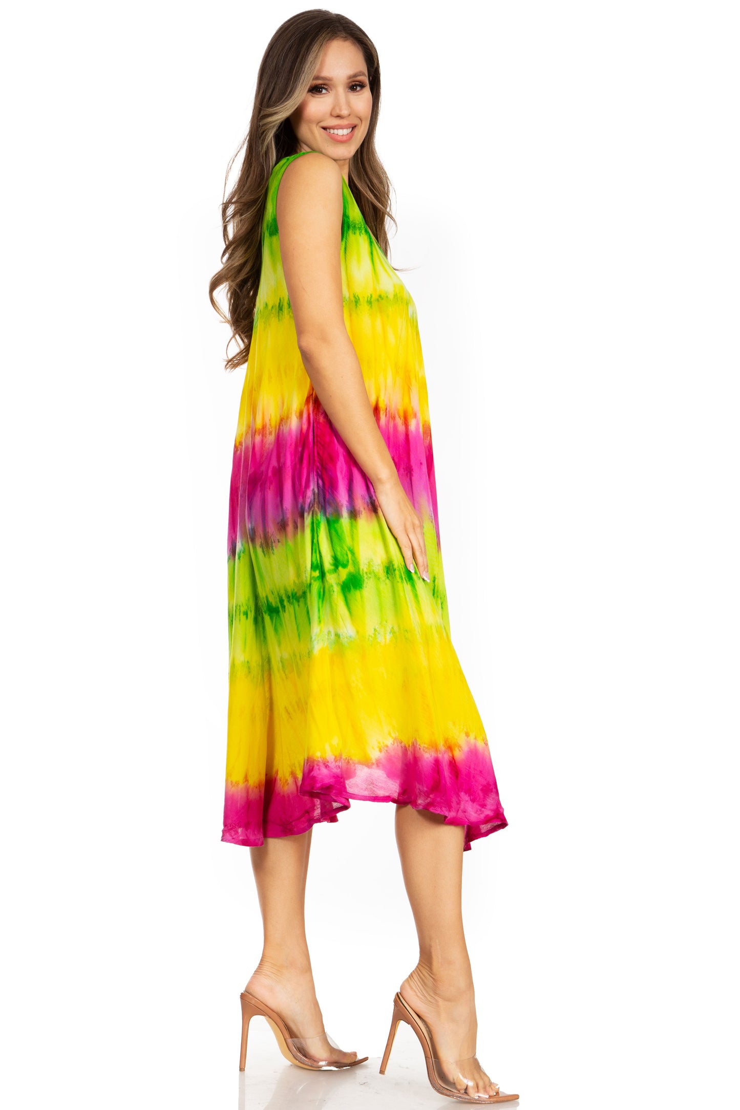 Sakkas Desert Sun Caftan Dress / Cover Up - Concordia Style Boutique