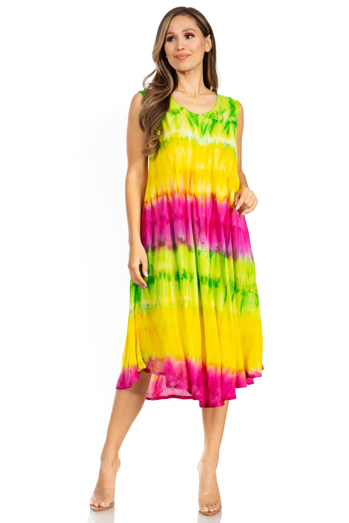Sakkas Desert Sun Caftan Dress / Cover Up - Concordia Style Boutique