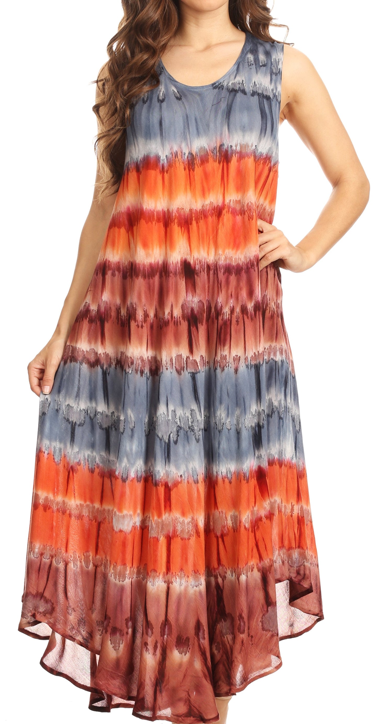 Sakkas Desert Sun Caftan Dress / Cover Up - Concordia Style Boutique