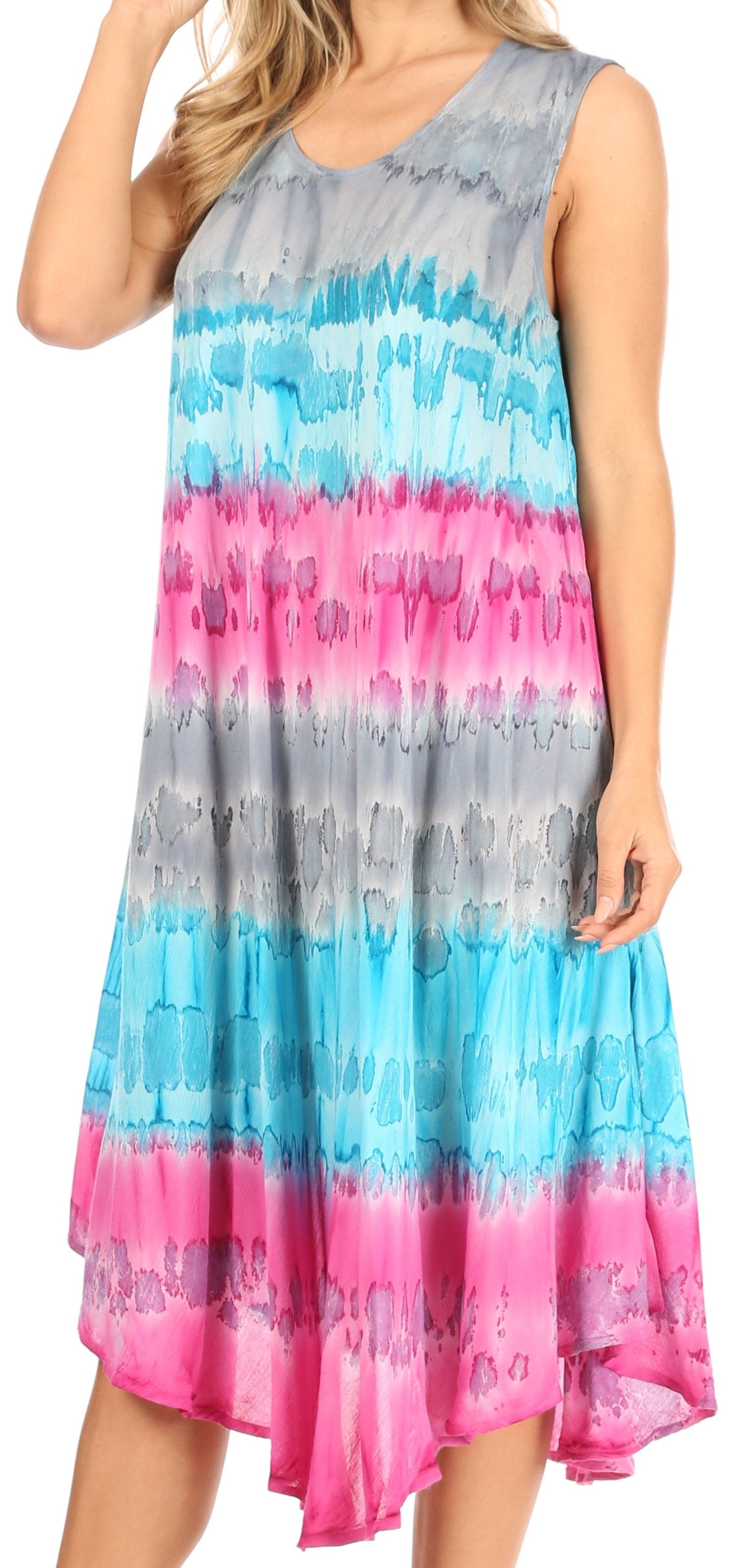 Sakkas Desert Sun Caftan Dress / Cover Up - Concordia Style Boutique