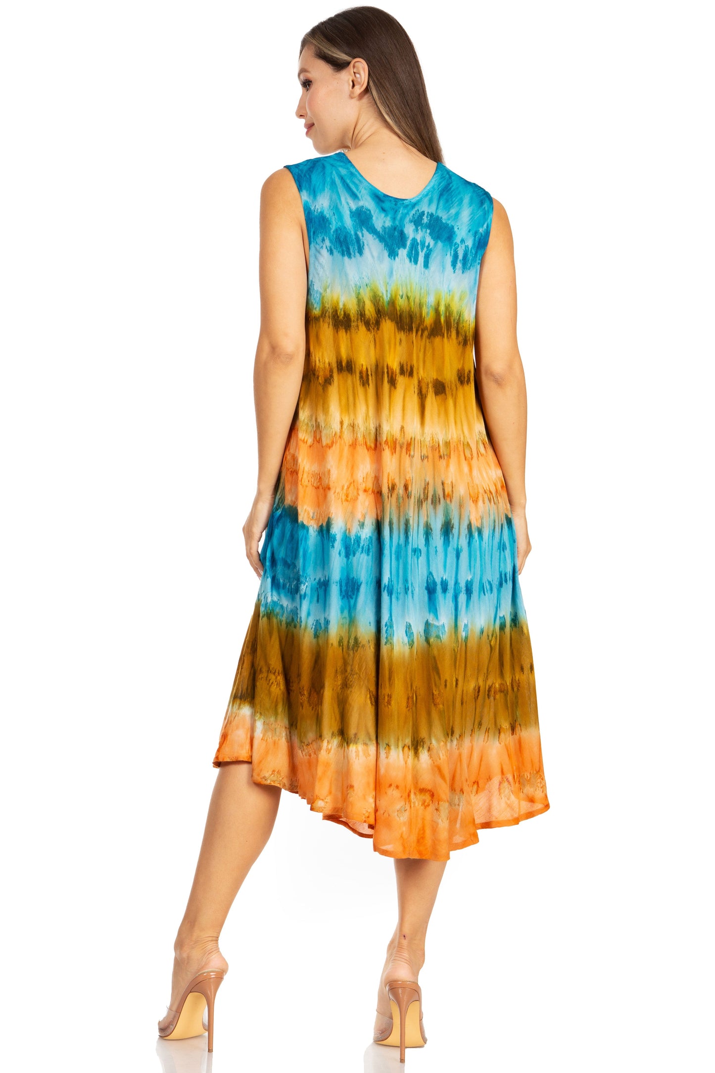 Sakkas Desert Sun Caftan Dress / Cover Up - Concordia Style Boutique