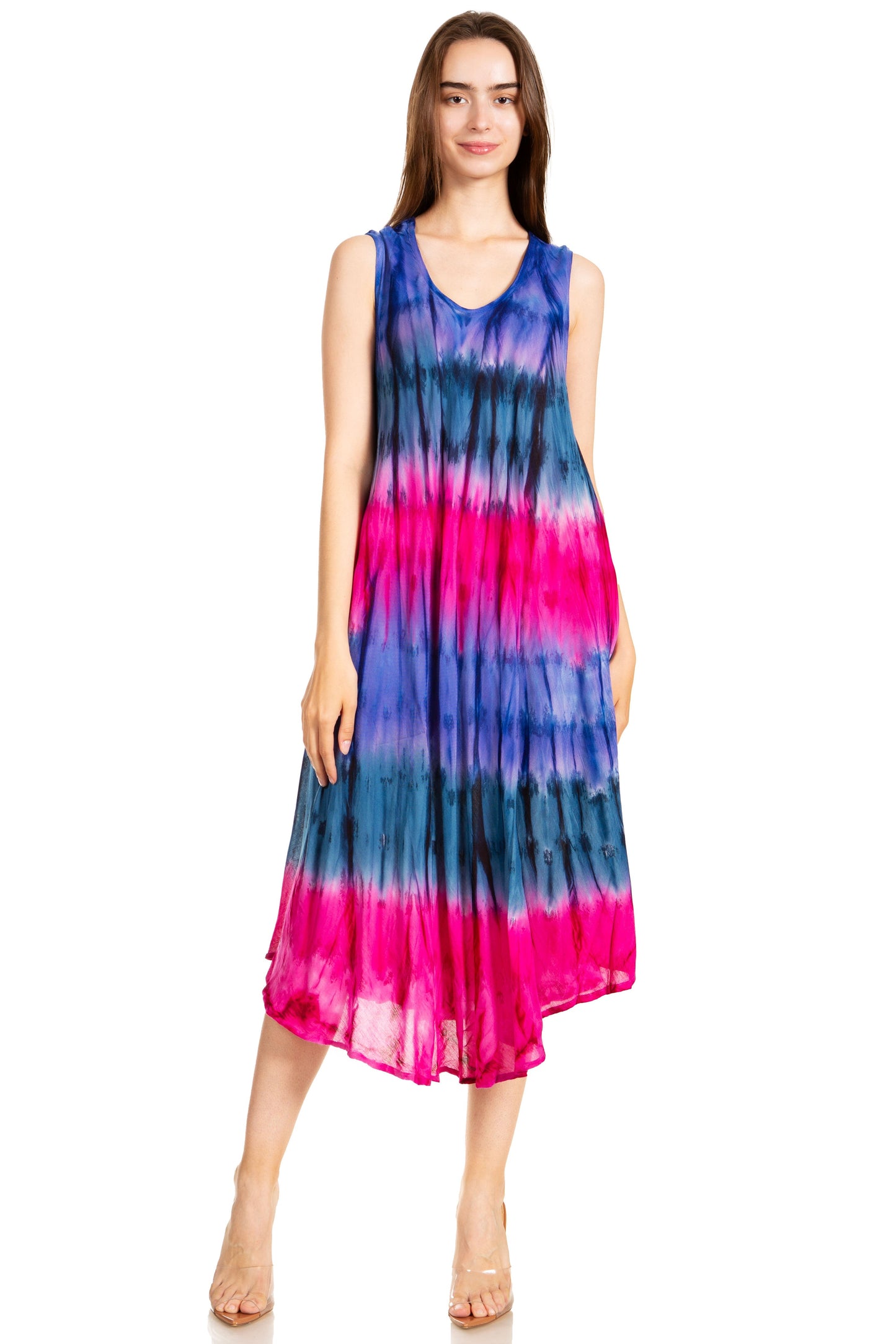 Sakkas Desert Sun Caftan Dress / Cover Up - Concordia Style Boutique