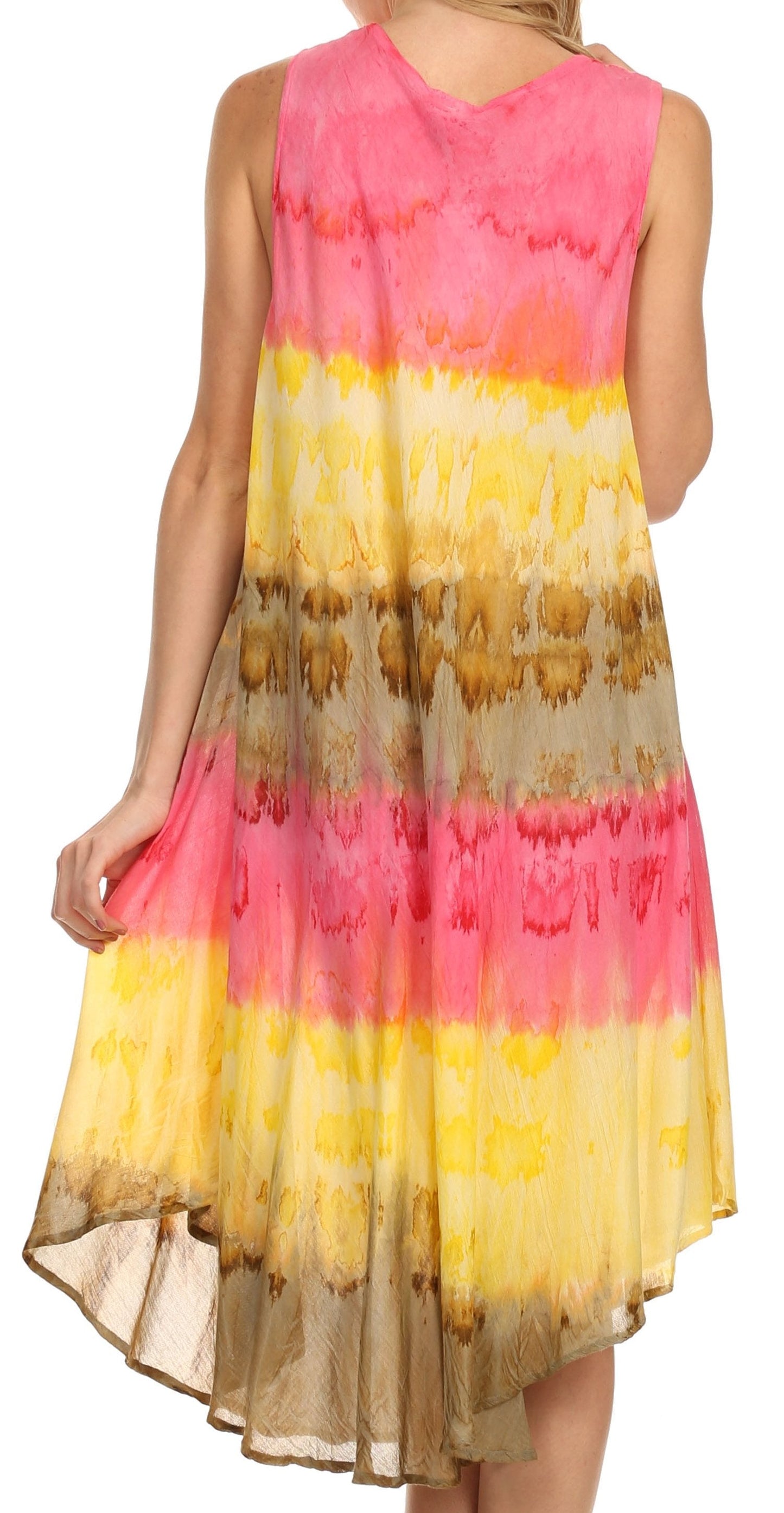 Sakkas Desert Sun Caftan Dress / Cover Up - Concordia Style Boutique